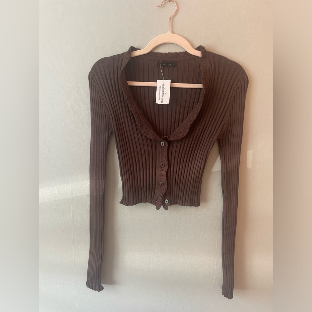 Windsor Cardigan (brown)